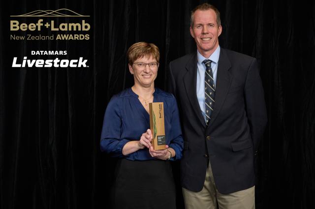 image of Datamars-Livestock-Technology-Award-GenomNZ award