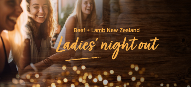 Ladies' night out banner