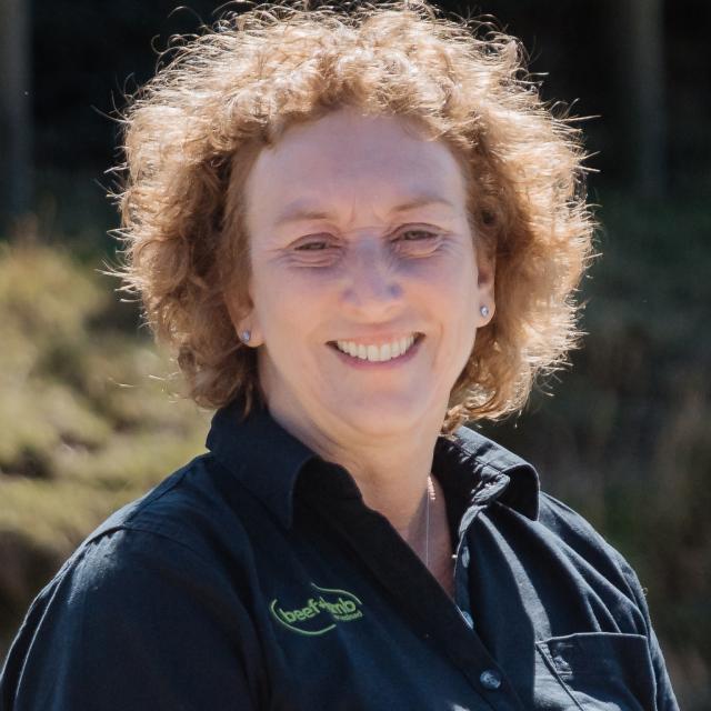 image of Fiona Young on farm