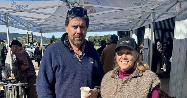 image of two attendees at field day